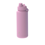 Manna Dual Mouth Ranger Double Wall Vacuum Insulated Water Bottle with Top Handle, 32-oz Front_Angled_Left