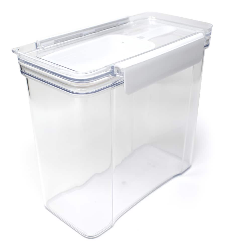 DryLock Tritan Pantry Plastic Food Storage Container with Airtight Seal ...