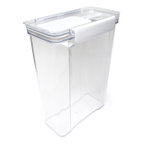 DryLock Tritan Pantry Plastic Food Storage Container with Airtight Seal, 4-L Front_Three_Fourths_Angled_Left
