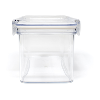 DryLock Tritan Pantry Plastic Food Storage Container with Airtight Seal, 1.25-L Front_Flat