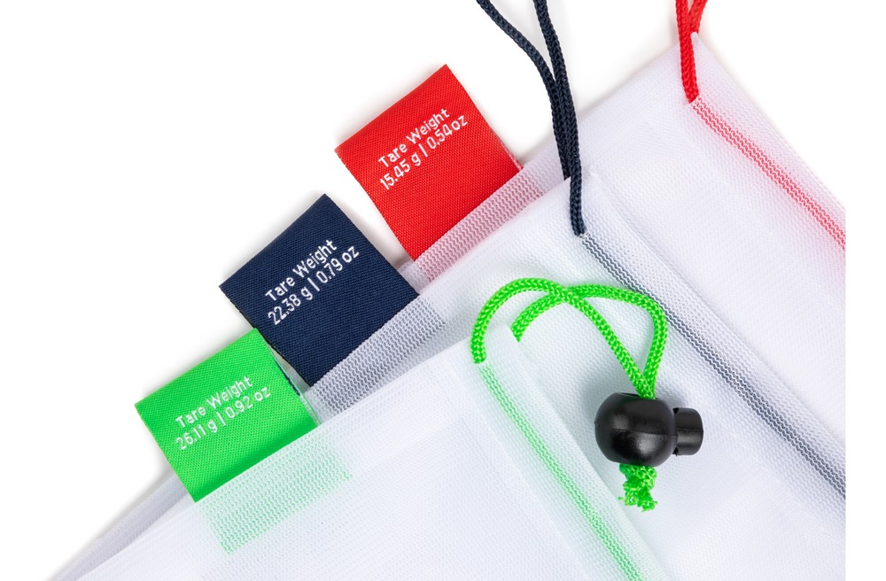 Core Home Reusable Polyester Produce Food Storage Bags, 9pk Canadian