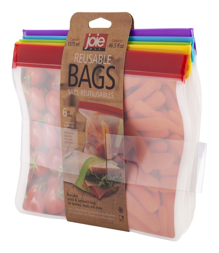 Joie Reusable Snack Bags, 6pk Canadian Tire