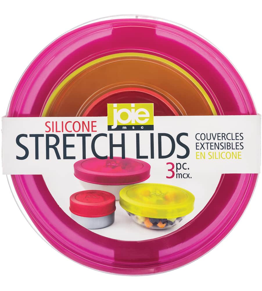 Joie Reusable Silicone Stretch Lids Airtight Seal, 3-pk | Canadian Tire