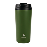 MANNA Latte Insulated Stainless Steel Tumbler, 591-mL Front_Flat