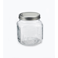 Glass Cracker Jar, 32-oz