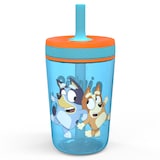 Zak Designs Bluey Kelso Straw Water Bottle for Kids, 50-oz Front_Elevated