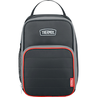 Thermos Beta Series Upright Soft Lunch Box with Handle, Black Front_Flat