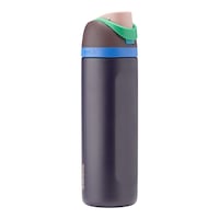 Owala FreeSip® Stainless Steel Insulated Portable Reusable Water Bottle with Built-in Straw, Assorted Colours, 24-oz Front_Three_Fourths_Angled_Right