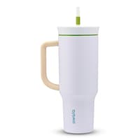 Owala Double Wall Insulated Stainless Steel Portable Tumbler with 2-in-1 Lid and Straw, Assorted Colours, 40-oz