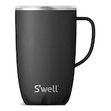 S'well Vacuum Insulated Stainless Steel Portable Travel Tumbler with Handle, Assorted Colours, 16 oz Front_Flat