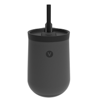 Gobelet à vin isotherme Vida par Paderno avec paille, choix de couleurs, 16 oz Front_Elevated