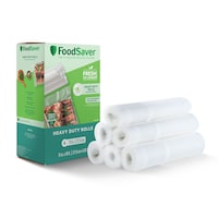 FoodSaver Heavy-Duty Vacuum Sealer Bags, 11-in x 16-in, 6-pk Composite_or_Mixed