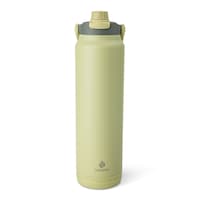 Manna Avalon Eco Stainless Steel Insulated Bottle with Handle, Moss, 40-oz