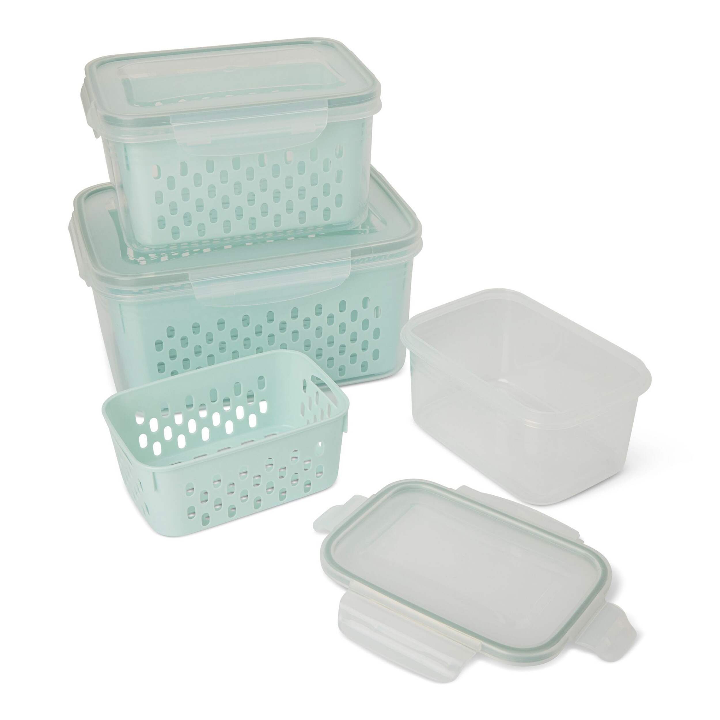 Manna Nested Crisper Set, 3-pc Composite_or_Mixed