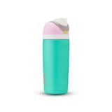 Owala Kids' FreeSip Hydration Stainless Steel Insulated Bottle with Leakproof Lid, BPA Free, 16-oz Front_Angled_Right