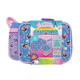 Gabby's Dollhouse Kids' Insulated Soft Lunch Bag Set with Food Container, Blue, 3-pc Front_Flat