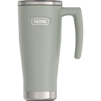 Thermos Insulated Stainless Steel Mug with Lock Lid & Handle, BPA Free, Assorted Colours, 18-oz