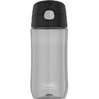 Thermos Reusable Plastic Water Bottle with Sprout, More Options Available, 16-oz Front_Flat