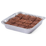 Master Chef Disposable Square Cake Pan with Lid, 9-in, 3-pk Front_Three_Fourths_Angled_Left