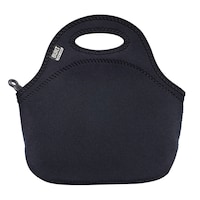 S'well Built Gourmet to Go Insulated Lunch Bag Tote with Handle, Black