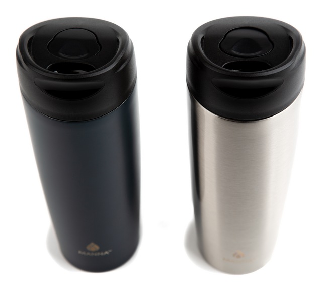 Manna Dash Insulated Stainless Steel Travel Mug with Leakrpoof Lid