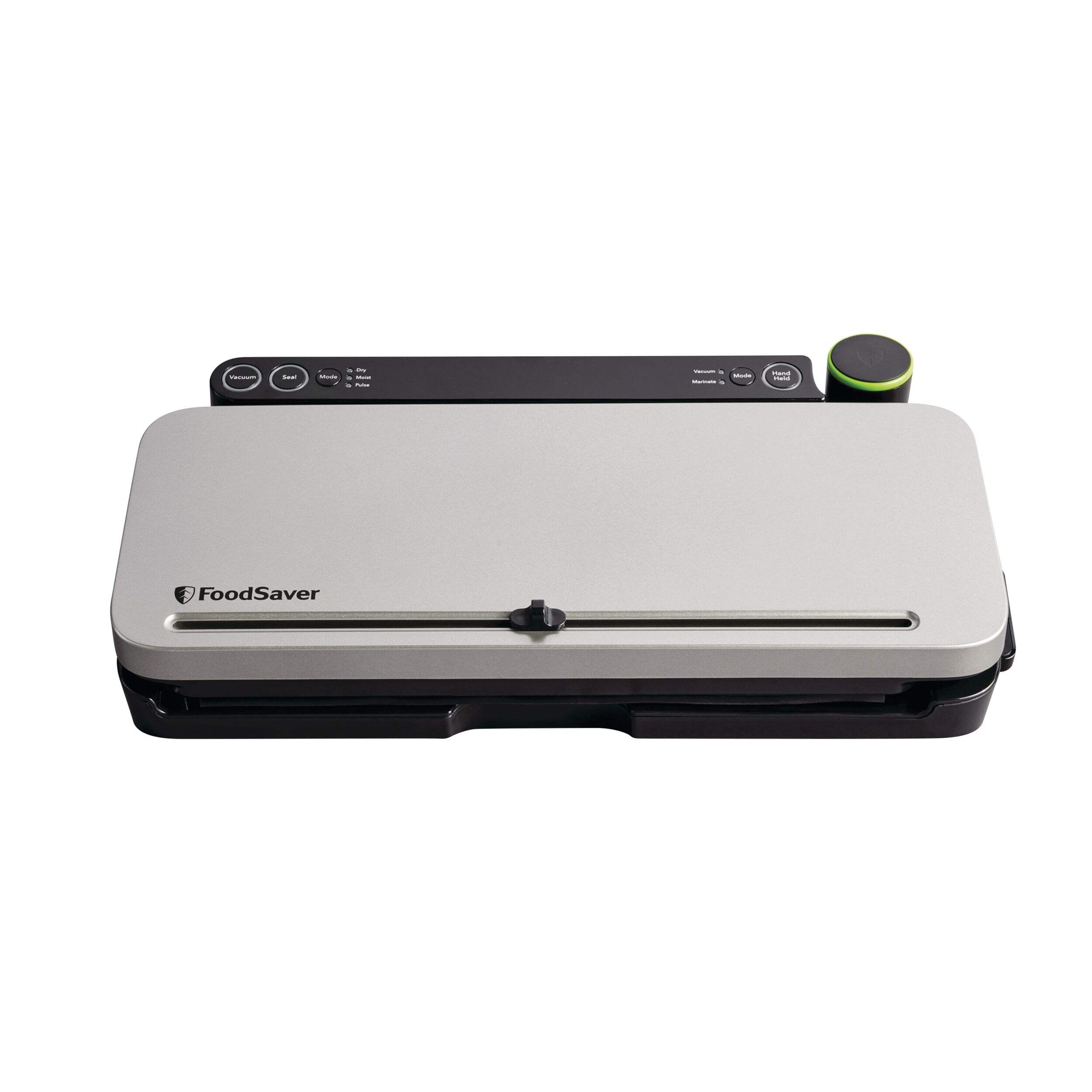 Foodsaver Vacuum Sealer + 4 Heat-Seal Rolls/Bags Front_Elevated