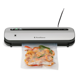 FoodSaver VS 1230 Space Saving Vacuum Sealing System Bundle with Built-in Bag Alignment Tool Front_Elevated