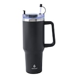 Manna Atlas Insulated Stainless Steel Tumbler with 2-in-1 Lid and Straw Topper, Assorted Colours, 40-oz Front_Flat