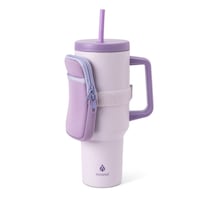 Manna Swivel Stainless Steel Tumbler with Bag, 40-oz