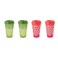 Manna Reusable Colour-Changing Hot Cups, 16-oz, 4-pk