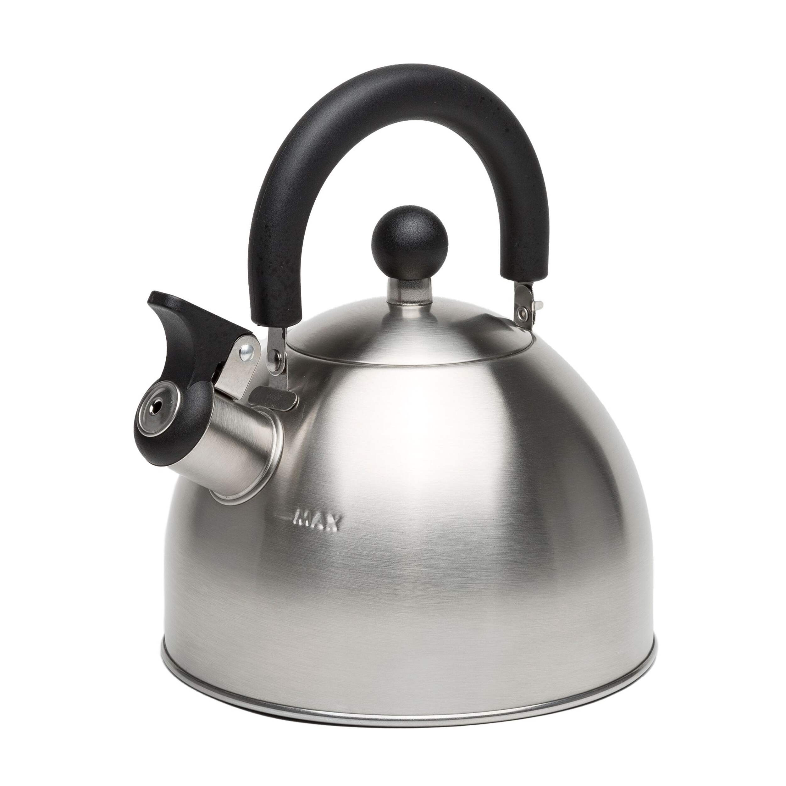 Epoca Stainless Steel Stovetop Kettle, 1.4-L Front_Three_Fourths_Angled_Left