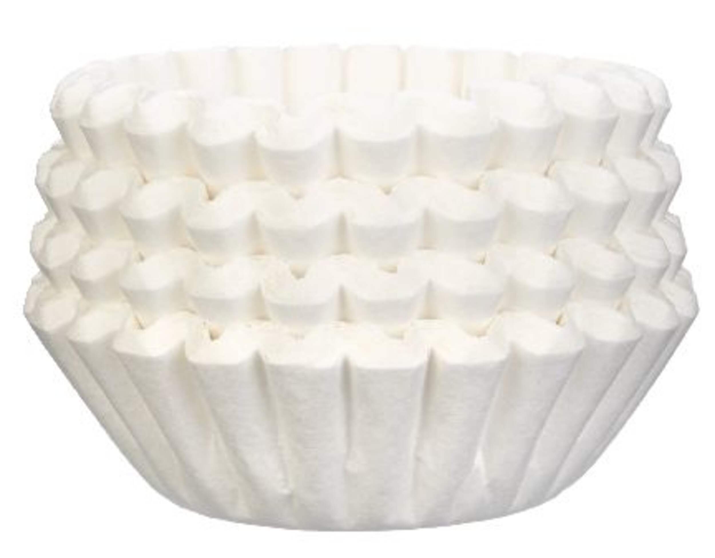 Melitta Small Basket Coffee Filters, 4-6 Cups, White, 200-pk Front_Elevated