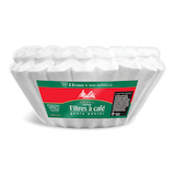 Melitta Small Basket Coffee Filters, 2-5 Cups, White, 100-pk Front_Flat