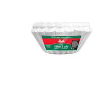 Melitta Small Basket Coffee Filters, 2-5 Cups, White, 100-pk Front_Flat
