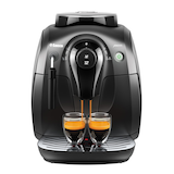 Philips 2000 Series Black CMF-One Touch Espresso Machine Front_Flat