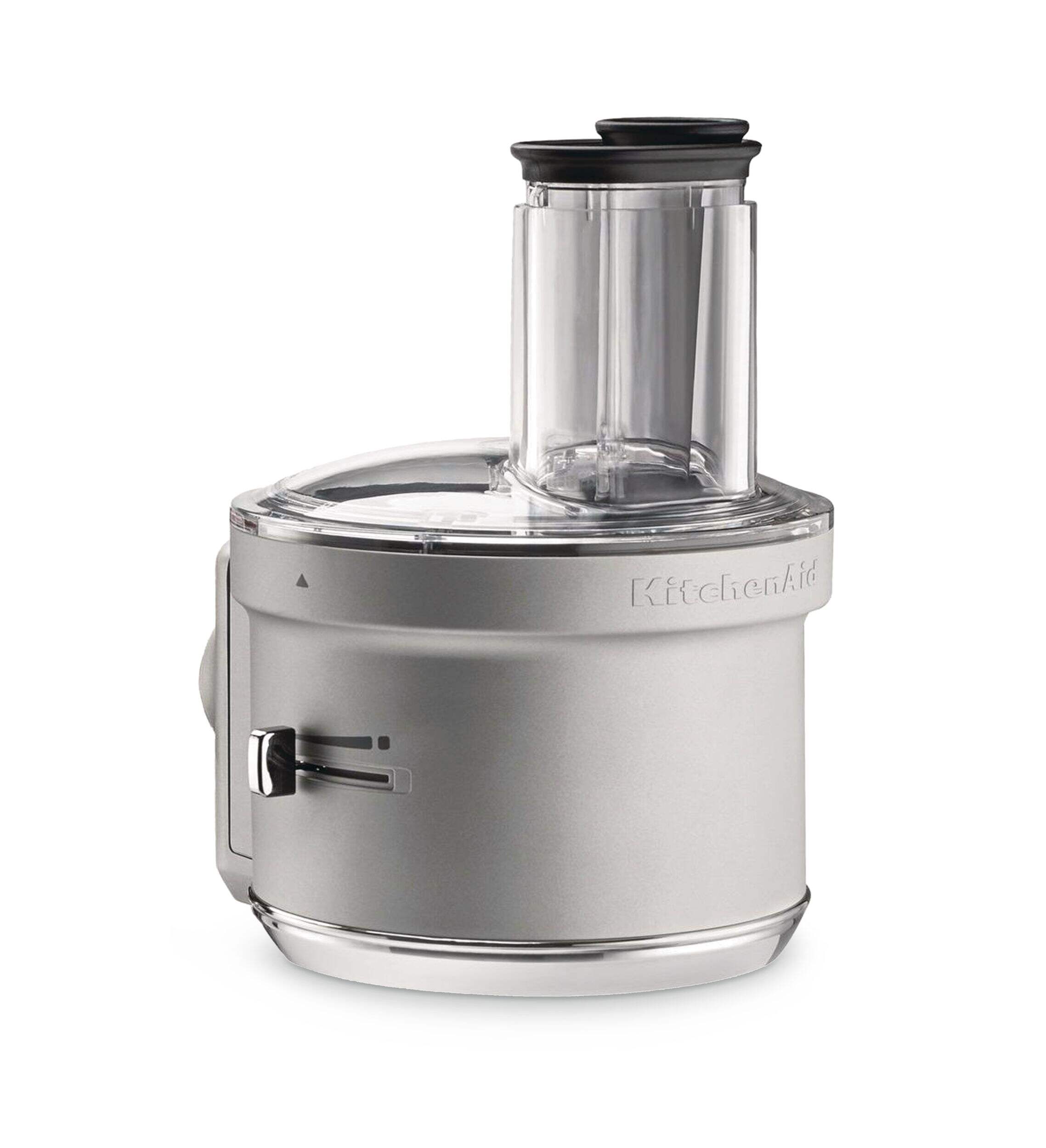 KitchenAid® Food Processor Stand Mixer Attachment w/ Dicing Kit Front_Angled_Left
