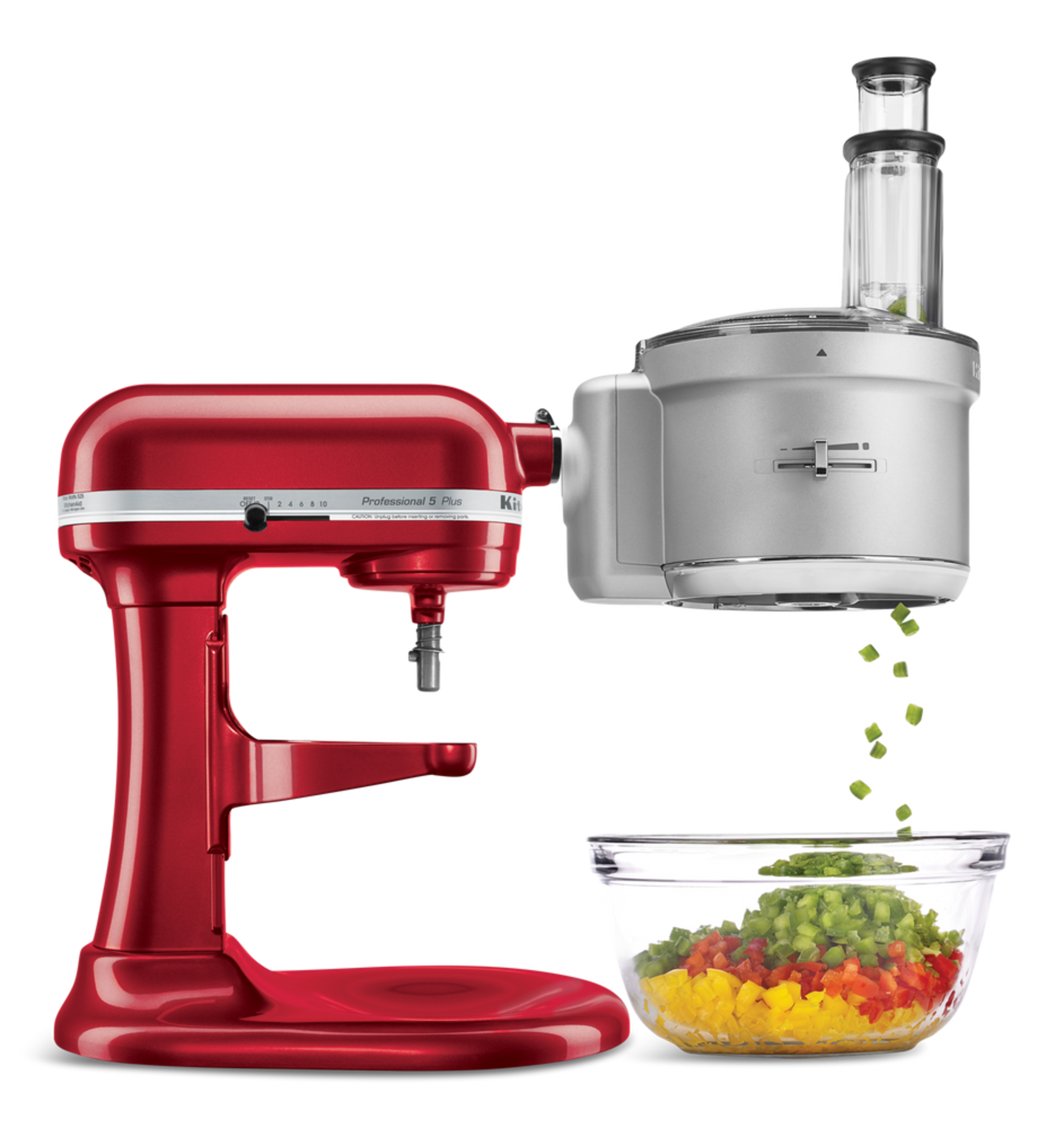 KitchenAid® Food Processor Stand Mixer Attachment w/ Dicing Kit