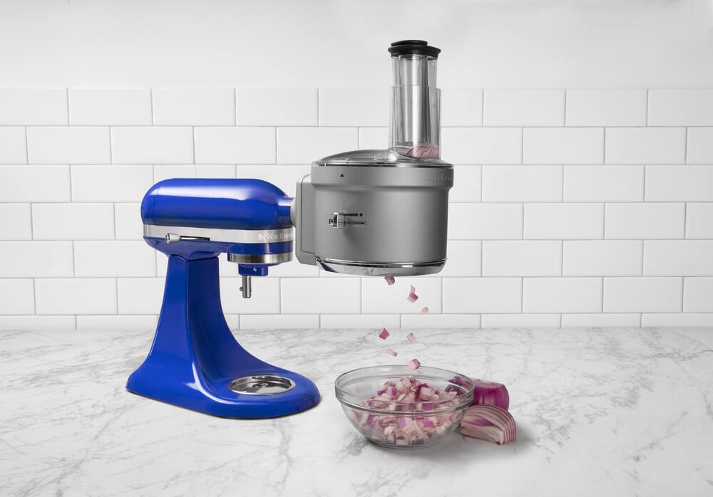 kitchenaid exactslice food processor stand mixer attachment