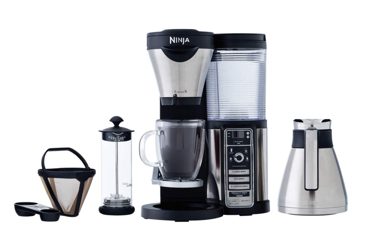 Ninja coffee maker with thermal clearance carafe