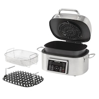 Heritage LED Display Air Fryer with Grill, 6-L Composite_or_Mixed