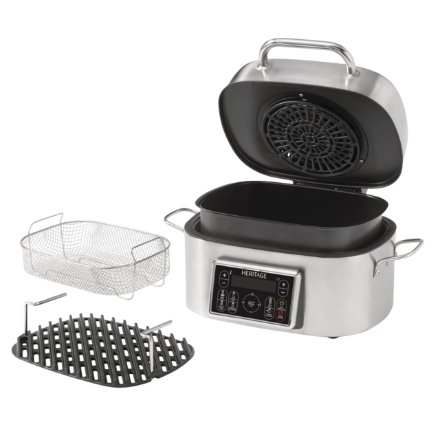 Heritage LED Display Air Fryer with Grill, 6L Canadian Tire