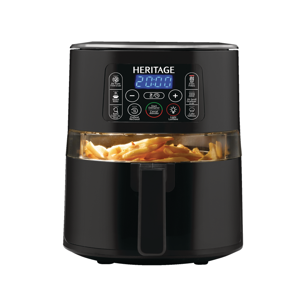 Heritage Digital Air Fryer with LED Touchscreen, 4L Canadian Tire