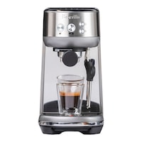 Breville Bambino™ Espresso Machine, Brushed Stainless Steel Front_Elevated