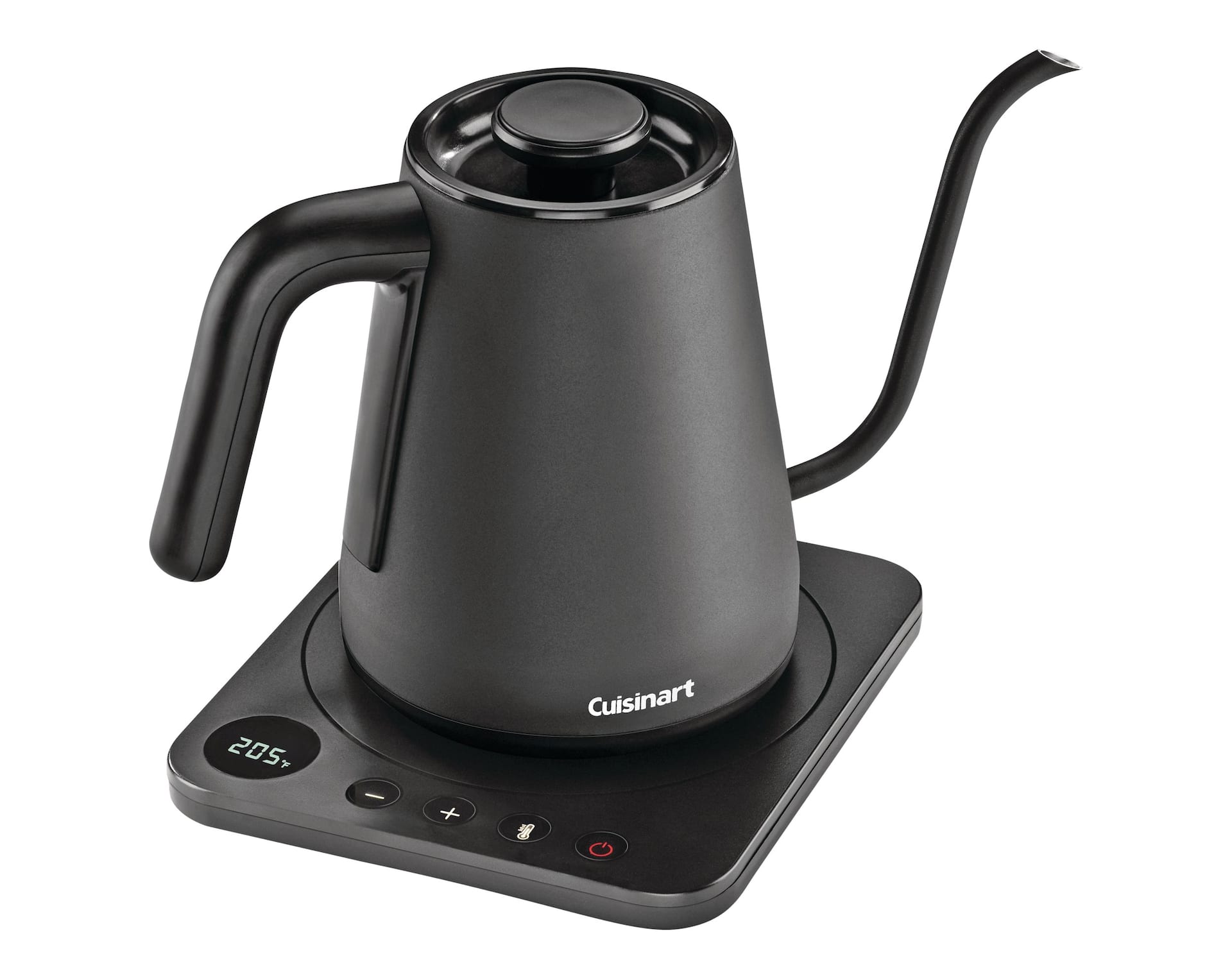 Cuisinart Cordless Electric Gooseneck Kettle with Variable Temperature Control Black 1 L Canadian Tire