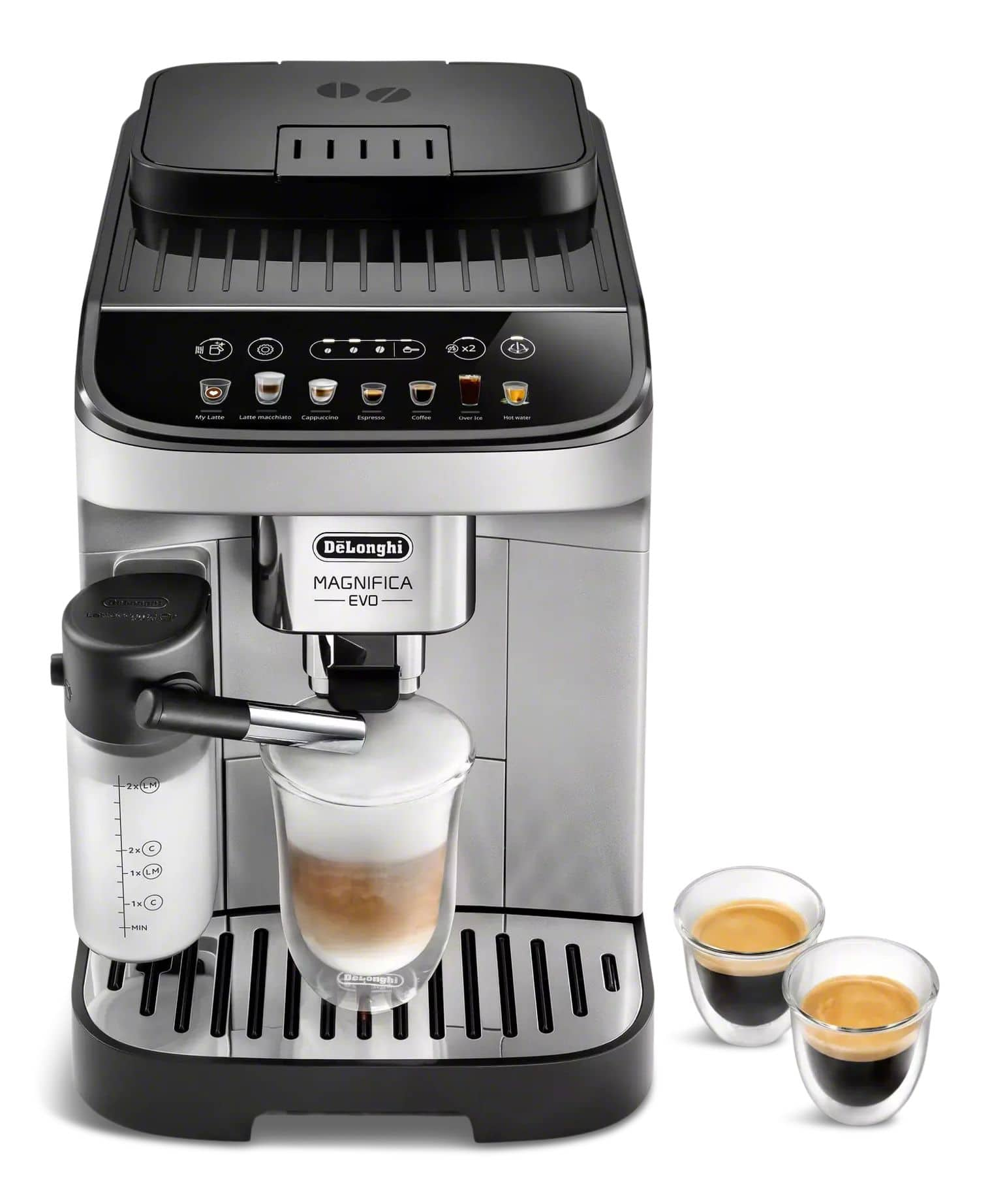 Cafeti re et machine espresso Magnifica Evo de DeLonghi avec mousseur lait automatique