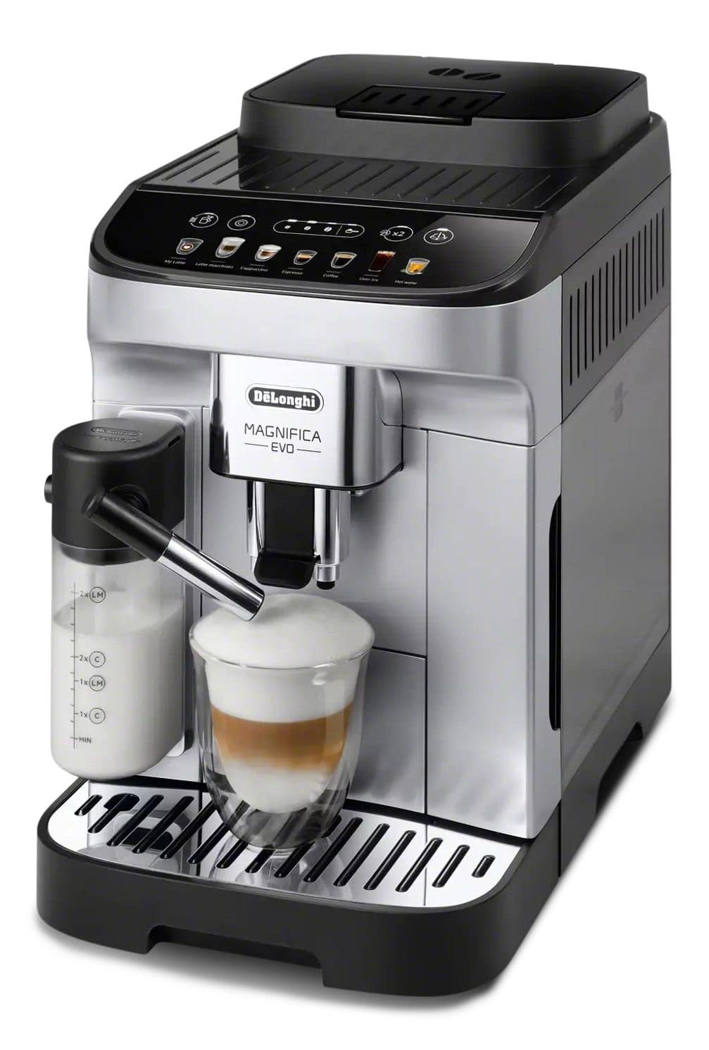 Delonghi Magnifica Evo Coffee & Espresso Machine with Automatic Milk Frother