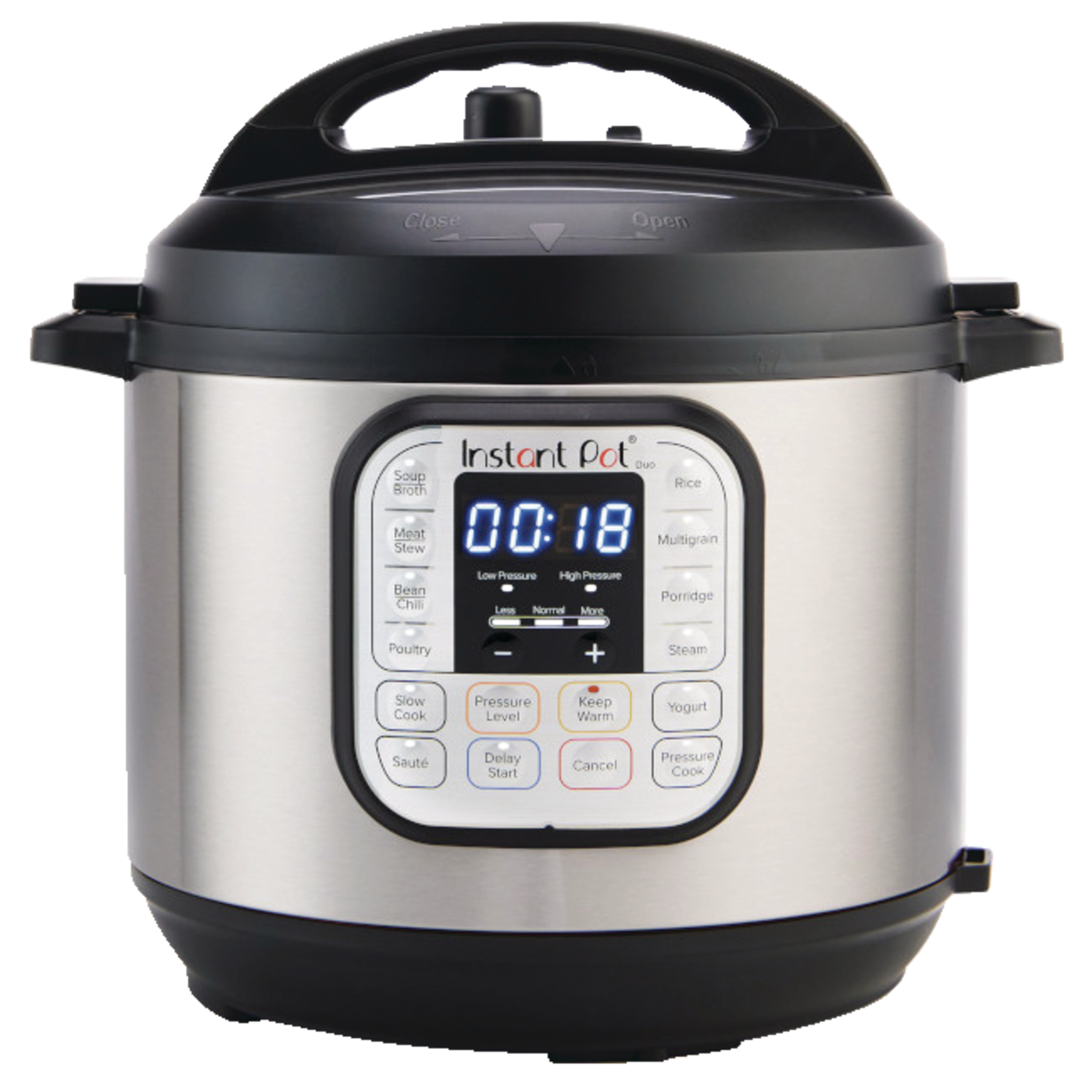 Instant Pot Duo V5 with 14 Smart Programs, 6-qt Front_Flat