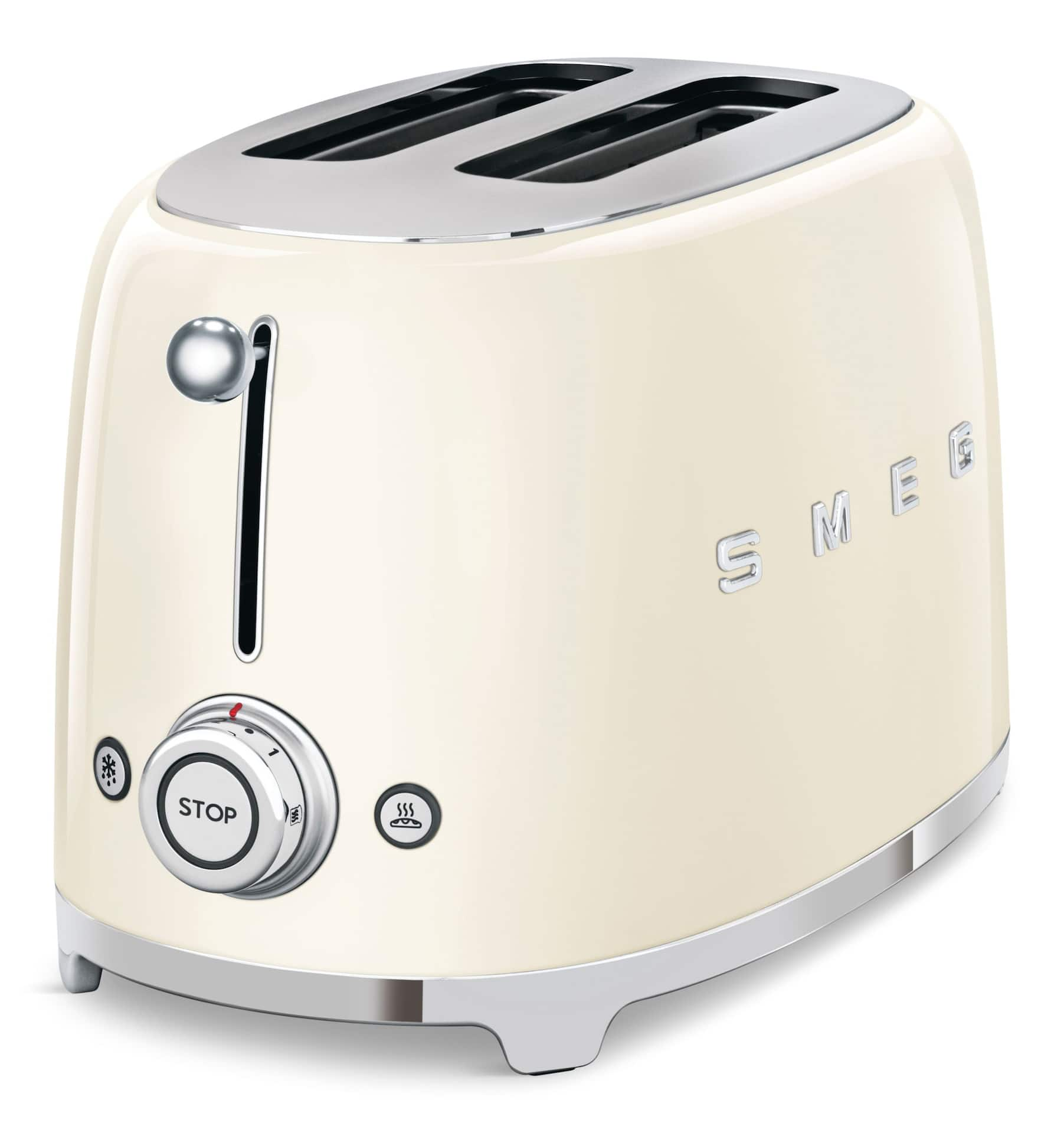 Smeg 50's Retro 2-Slice Toaster, Cream | Canadian Tire