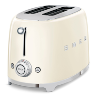 Smeg 50's Retro 2-Slice Toaster, Cream