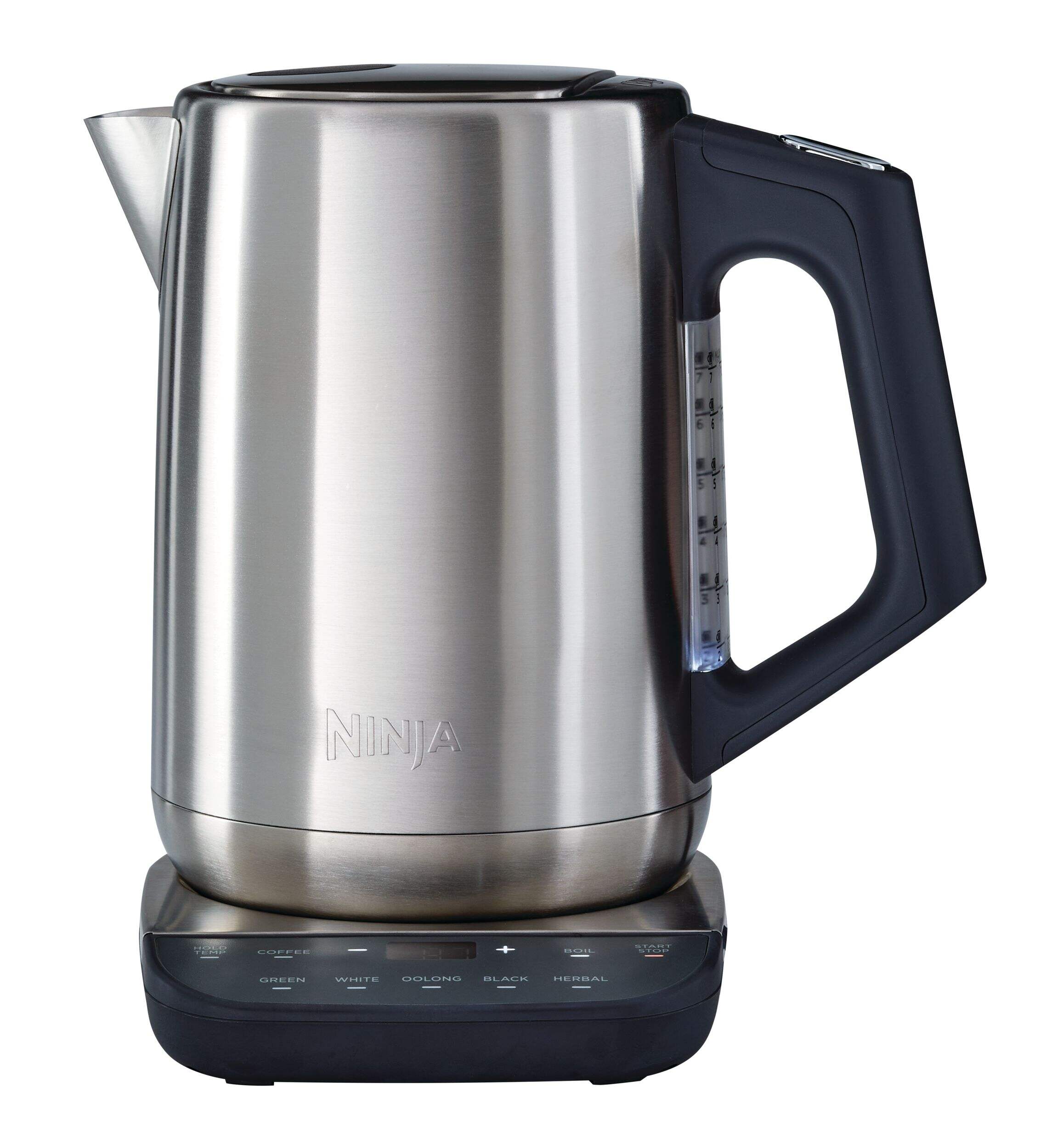 Ninja Precision Temperature Electric Kettle w/ 7 Preset Temperatures ...